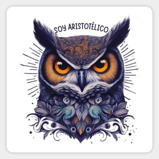 I’m Aristotelian quote for owl fans Magnet